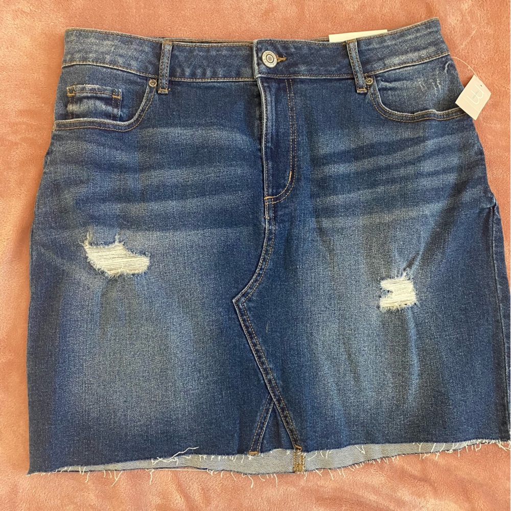 NWT Maurices Vintage Jean Skirt